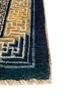 pechino blue wool hand knotted Rug - Corner pechino blue wool hand knotted Rug - Corner