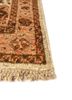 aalam ivory wool hand knotted Rug - Corner