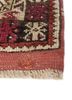 aalam green wool hand knotted Rug - Corner