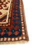 kiaan blue wool hand knotted Rug - Corner