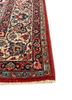 aalam ivory wool hand knotted Rug - Corner