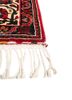 aalam red and orange wool hand knotted Rug - Corner aalam red and orange wool hand knotted Rug - Corner