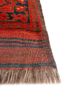 kiaan red and orange wool hand knotted Rug - Corner kiaan red and orange wool hand knotted Rug - Corner