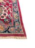 aalam ivory wool hand knotted Rug - Corner