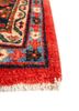 aalam red and orange wool hand knotted Rug - Corner aalam red and orange wool hand knotted Rug - Corner