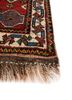 aalam blue wool hand knotted Rug - Corner aalam blue wool hand knotted Rug - Corner