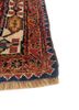 aalam blue wool hand knotted Rug - Corner aalam blue wool hand knotted Rug - Corner