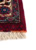 aalam blue wool hand knotted Rug - Corner aalam blue wool hand knotted Rug - Corner