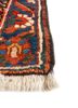 aalam ivory wool hand knotted Rug - Corner