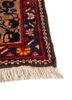 aalam red and orange wool hand knotted Rug - Corner aalam red and orange wool hand knotted Rug - Corner
