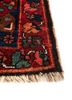 aalam red and orange wool hand knotted Rug - Corner aalam red and orange wool hand knotted Rug - Corner