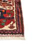 aalam red and orange wool hand knotted Rug - Corner aalam red and orange wool hand knotted Rug - Corner