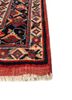 aalam blue wool hand knotted Rug - Corner aalam blue wool hand knotted Rug - Corner