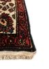 aalam red and orange wool hand knotted Rug - Corner aalam red and orange wool hand knotted Rug - Corner