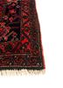 aalam pink and purple wool hand knotted Rug - Corner aalam pink and purple wool hand knotted Rug - Corner