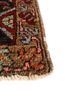 aalam blue wool hand knotted Rug - Corner