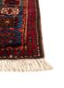 aalam red and orange wool hand knotted Rug - Corner aalam red and orange wool hand knotted Rug - Corner