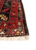 aalam blue wool hand knotted Rug - Corner aalam blue wool hand knotted Rug - Corner
