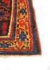 kiaan red and orange wool hand knotted Rug - Corner