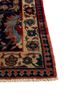 aalam red and orange wool hand knotted Rug - Corner aalam red and orange wool hand knotted Rug - Corner