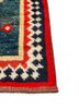 nuray pink and purple wool hand knotted Rug - Corner