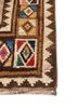 nuray beige and brown wool hand knotted Rug - Corner nuray beige and brown wool hand knotted Rug - Corner