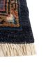 aalam red and orange wool hand knotted Rug - Corner aalam red and orange wool hand knotted Rug - Corner