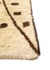 zuri ivory wool hand knotted Rug - Corner zuri ivory wool hand knotted Rug - Corner
