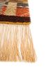 zuri beige and brown wool hand knotted Rug - Corner