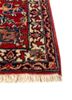 aalam red and orange wool hand knotted Rug - Corner aalam red and orange wool hand knotted Rug - Corner