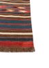 nayaab beige and brown wool flat weaves Rug - Corner nayaab beige and brown wool flat weaves Rug - Corner