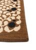 nuray ivory wool hand knotted Rug - Corner