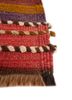 nayaab pink and purple wool flat weaves Rug - Corner