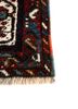 aalam blue wool hand knotted Rug - Corner aalam blue wool hand knotted Rug - Corner