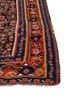 aalam blue wool flat weaves Rug - Corner