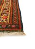 nayaab red and orange wool flat weaves Rug - Corner nayaab red and orange wool flat weaves Rug - Corner