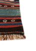 nayaab red and orange wool flat weaves Rug - Corner nayaab red and orange wool flat weaves Rug - Corner