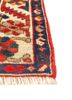 aalam grey and black wool hand knotted Rug - Corner aalam grey and black wool hand knotted Rug - Corner