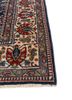 aalam blue wool hand knotted Rug - Corner aalam blue wool hand knotted Rug - Corner