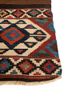 nayaab pink and purple wool flat weaves Rug - Corner nayaab pink and purple wool flat weaves Rug - Corner