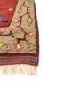 nayaab red and orange wool flat weaves Rug - Corner