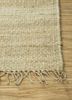 nomadic threads beige and brown jute and hemp flat weaves Rug - Corner nomadic threads beige and brown jute and hemp flat weaves Rug - Corner