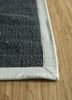 nomadic threads grey and black jute and hemp flat weaves Rug - Corner nomadic threads grey and black jute and hemp flat weaves Rug - Corner