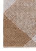 noadic threads beige and brown jute and hemp flat weaves Rug - Corner
