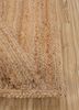 nomadic threads beige and brown jute and hemp flat weaves Rug - Corner