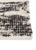 abrash ivory wool flat weaves Rug - Corner abrash ivory wool flat weaves Rug - Corner