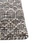 indusbar grey and black wool flat weaves Rug - Corner