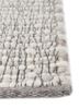 saga ivory wool hand loom Rug - Corner saga ivory wool hand loom Rug - Corner
