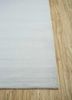 basis grey and black viscose hand loom Rug - Corner basis grey and black viscose hand loom Rug - Corner