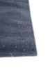 basis blue viscose hand loom Rug - Corner basis blue viscose hand loom Rug - Corner